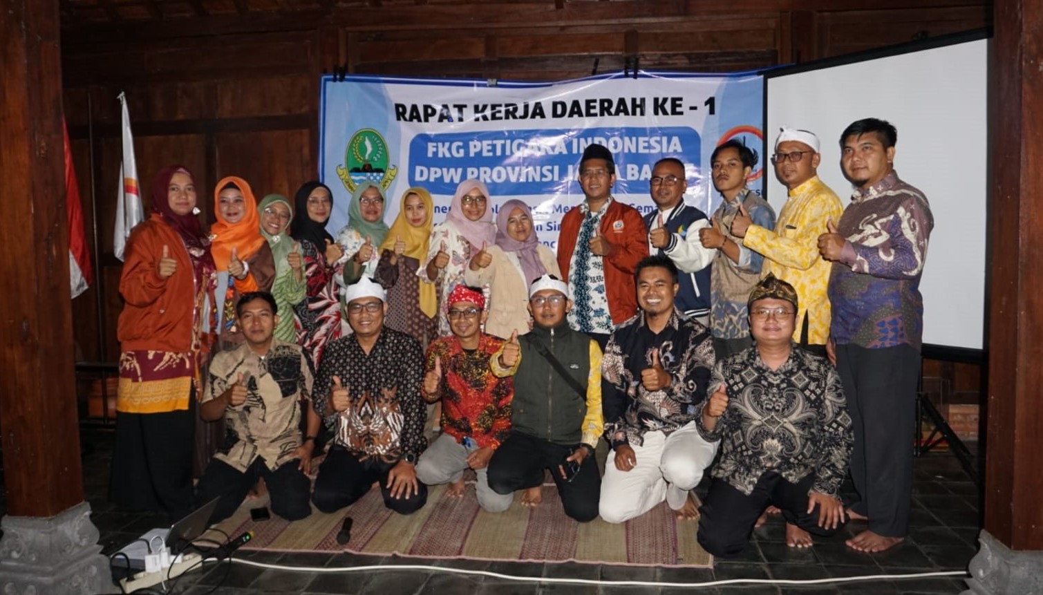 Rapat kerja Pengurus FKG PETIGAKA Jawa Barat